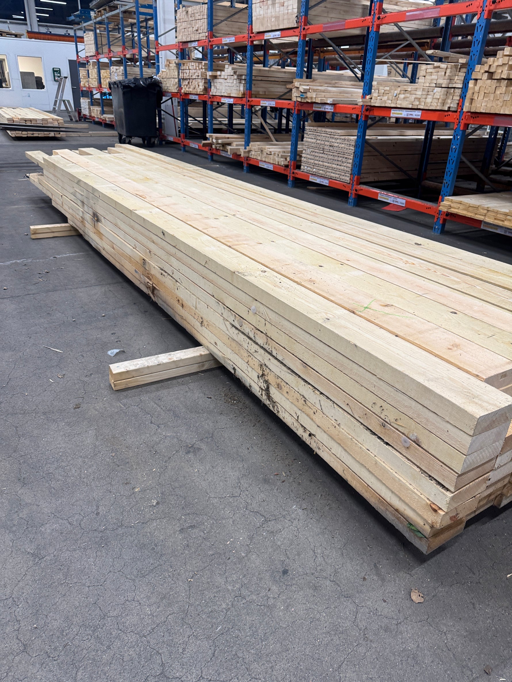 Paket Ohyvlade Reglar 50x150mm (4,20-5,40m) 56st- Furu