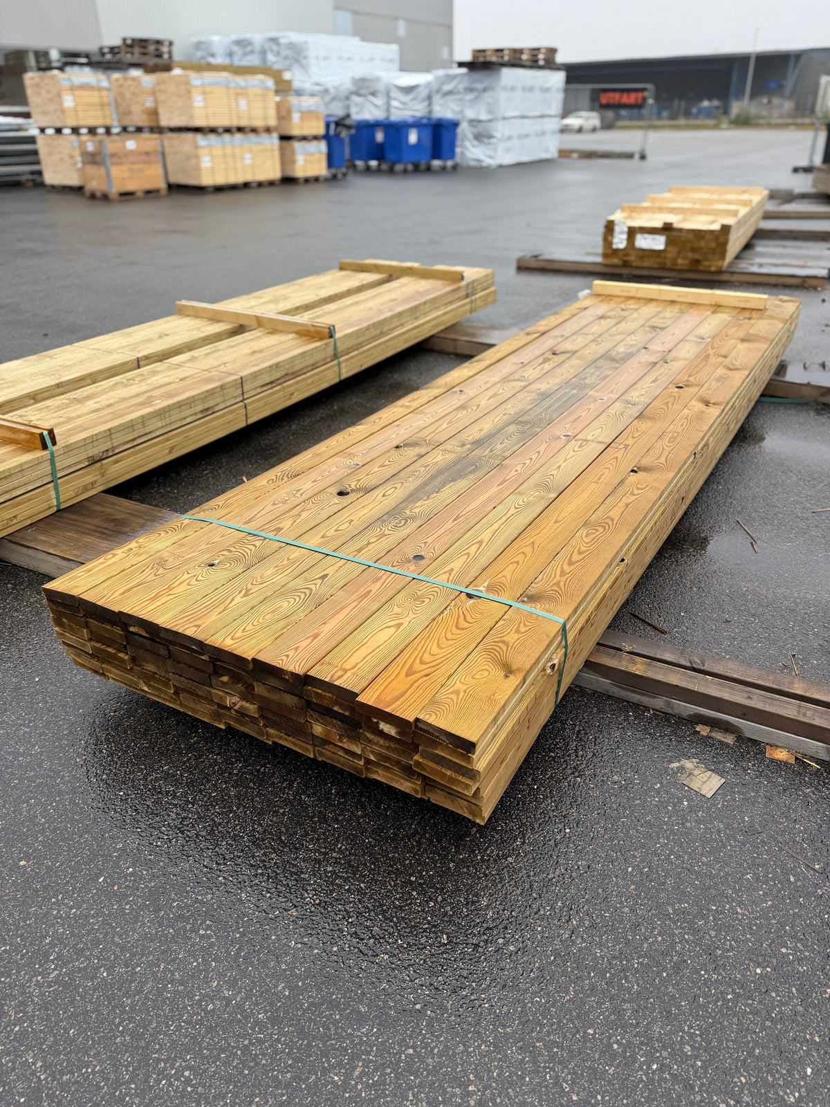 Paket Tryckimpregnerad Trall 28x120mm 4.20m 72st (Andra Sortering)