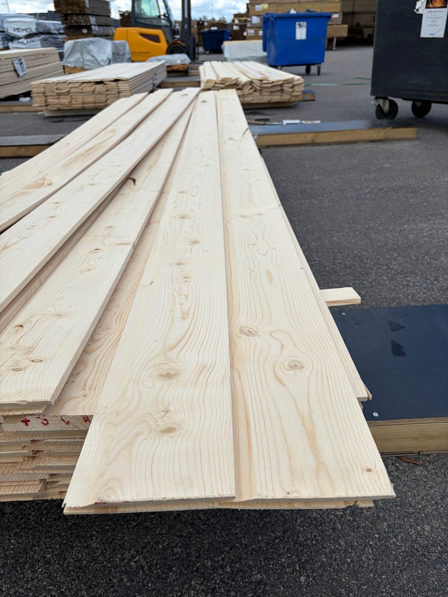 Paket Enkelfas Fals Ändspont 22x145mm, 65st 3,60m (Andra sortering)