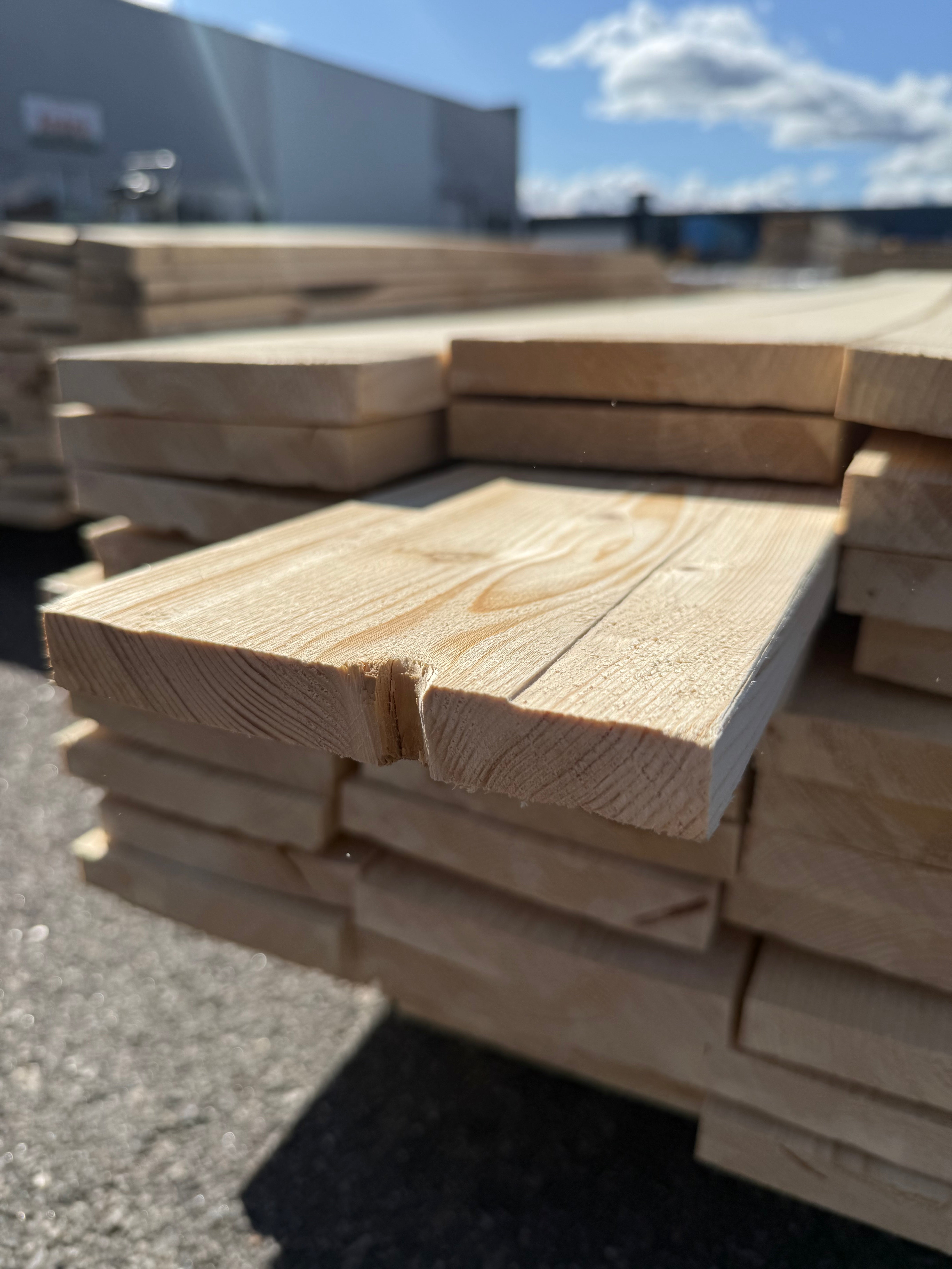Paket Finsågad Panel 22x145mm 85st 4.20–5.40m – Andra sortering