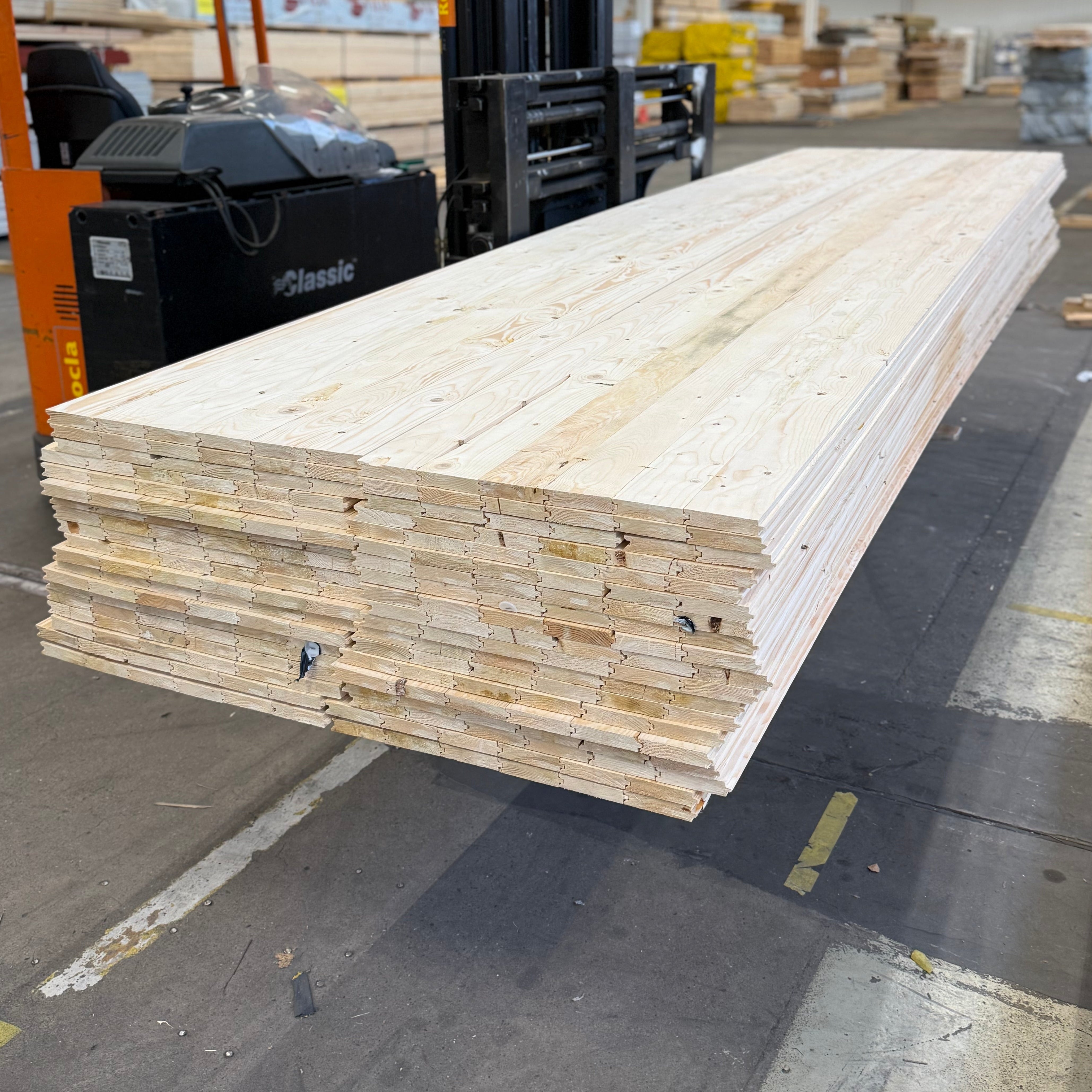 Paket Råspontluckor 38st- 4.50m (OBS! MYCKET MÖGEL)