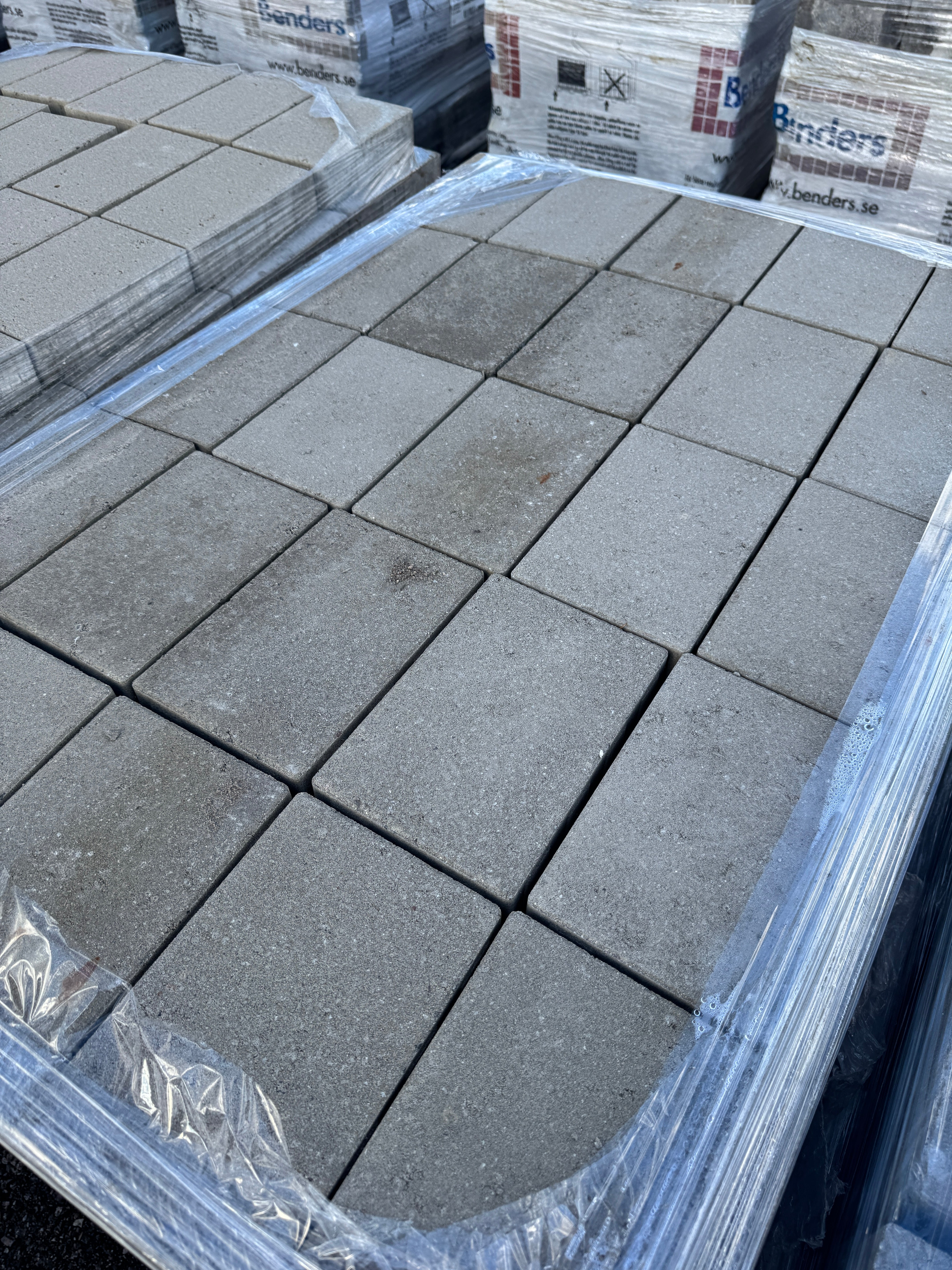 Marksten Metro 210x140x50mm – 5 pall (totalt 1745 st, Grå)