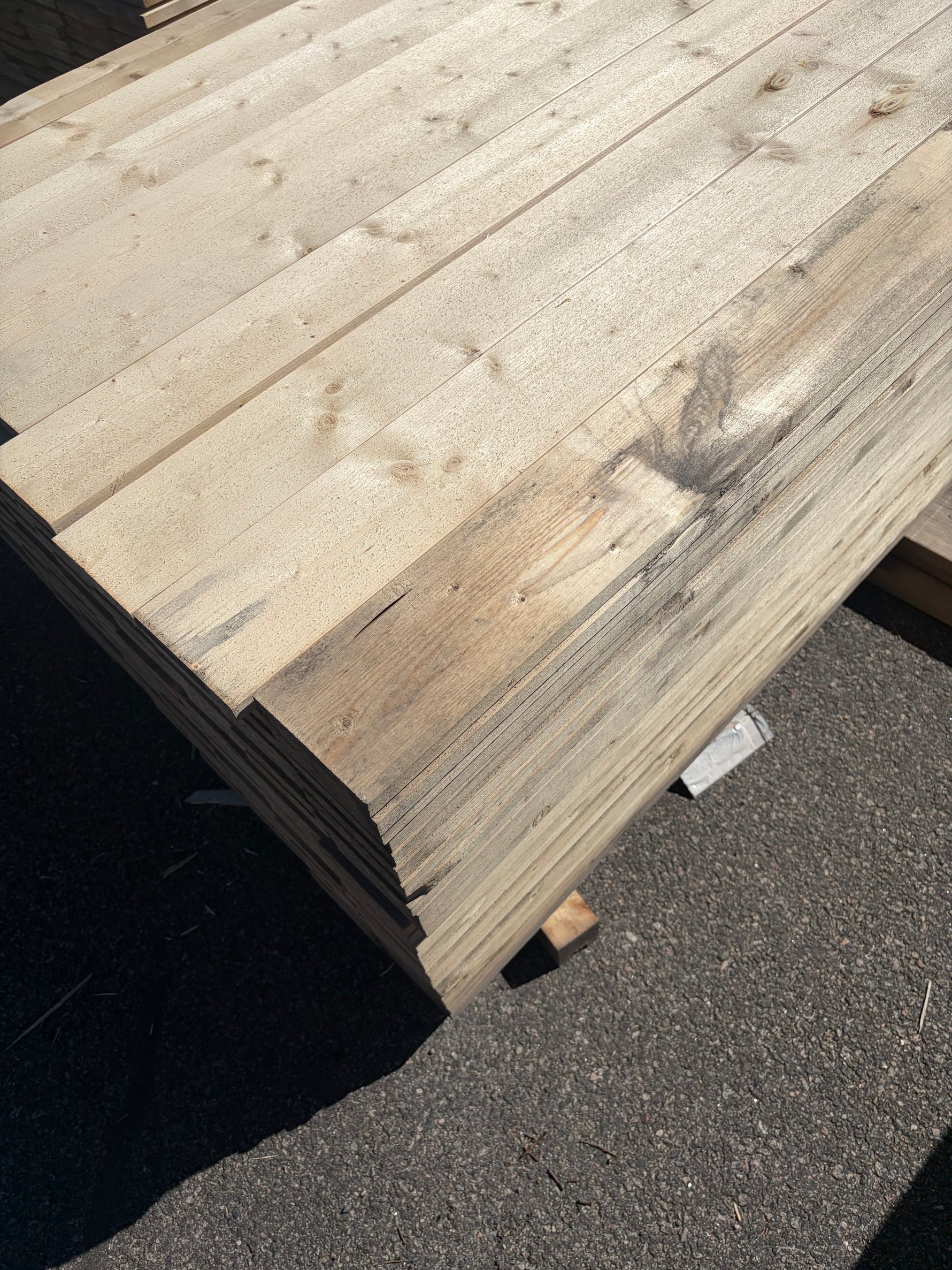 Paket Finsågade Brädor 22x120mm, 234st 4.80m (G4-2)