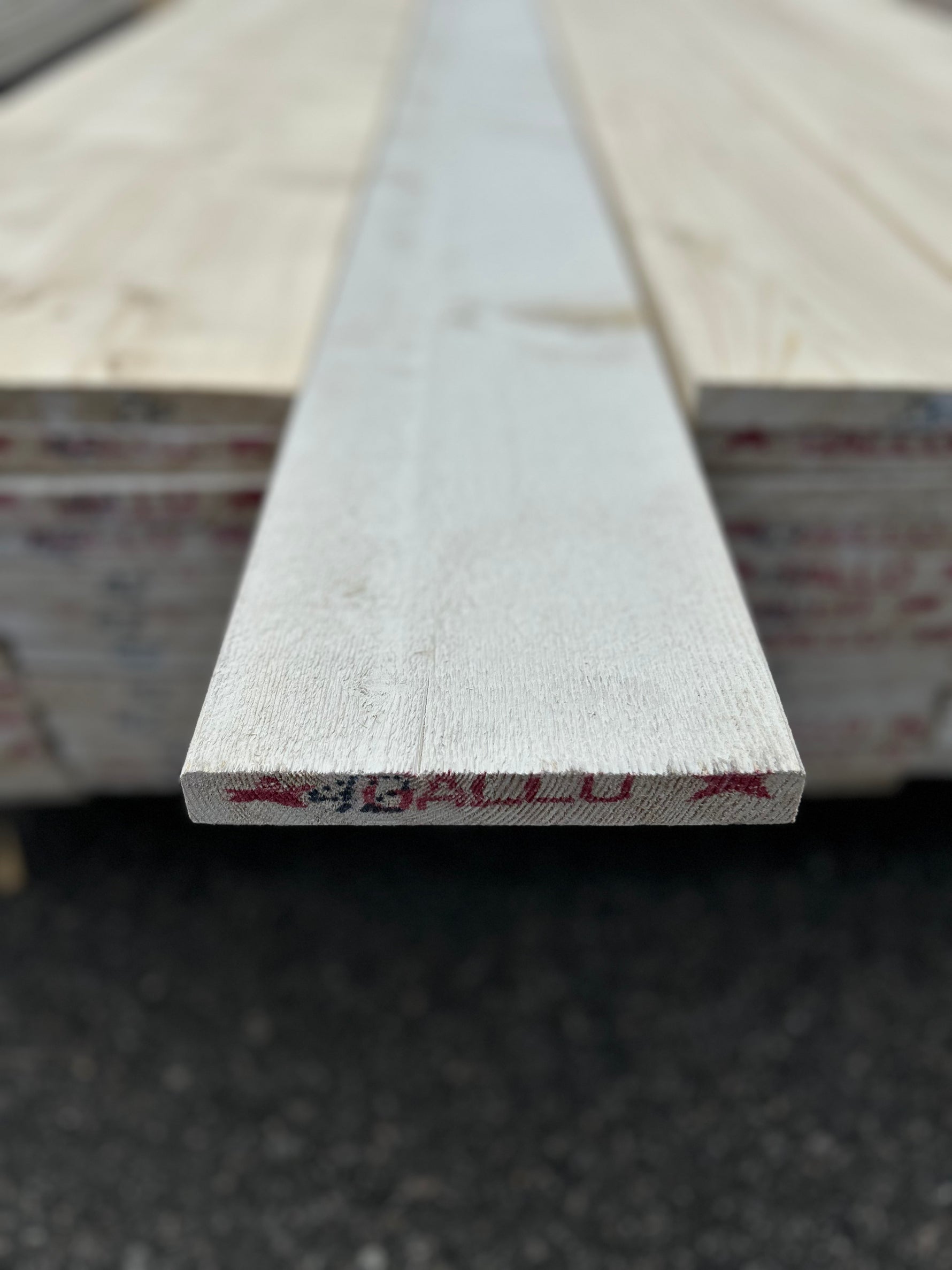 Paket Finsågade Brädor 22x170mm 4.20m 72st Grundmålad