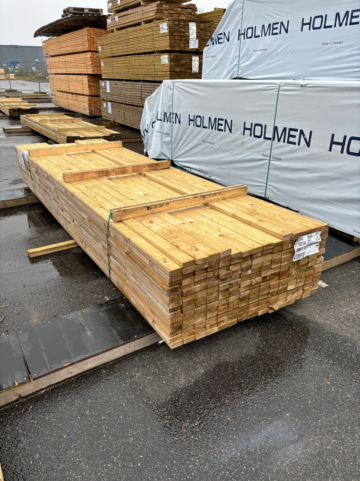 Paket Tryckimpregnerad 28x70mm G4-3, 220st 3,60m