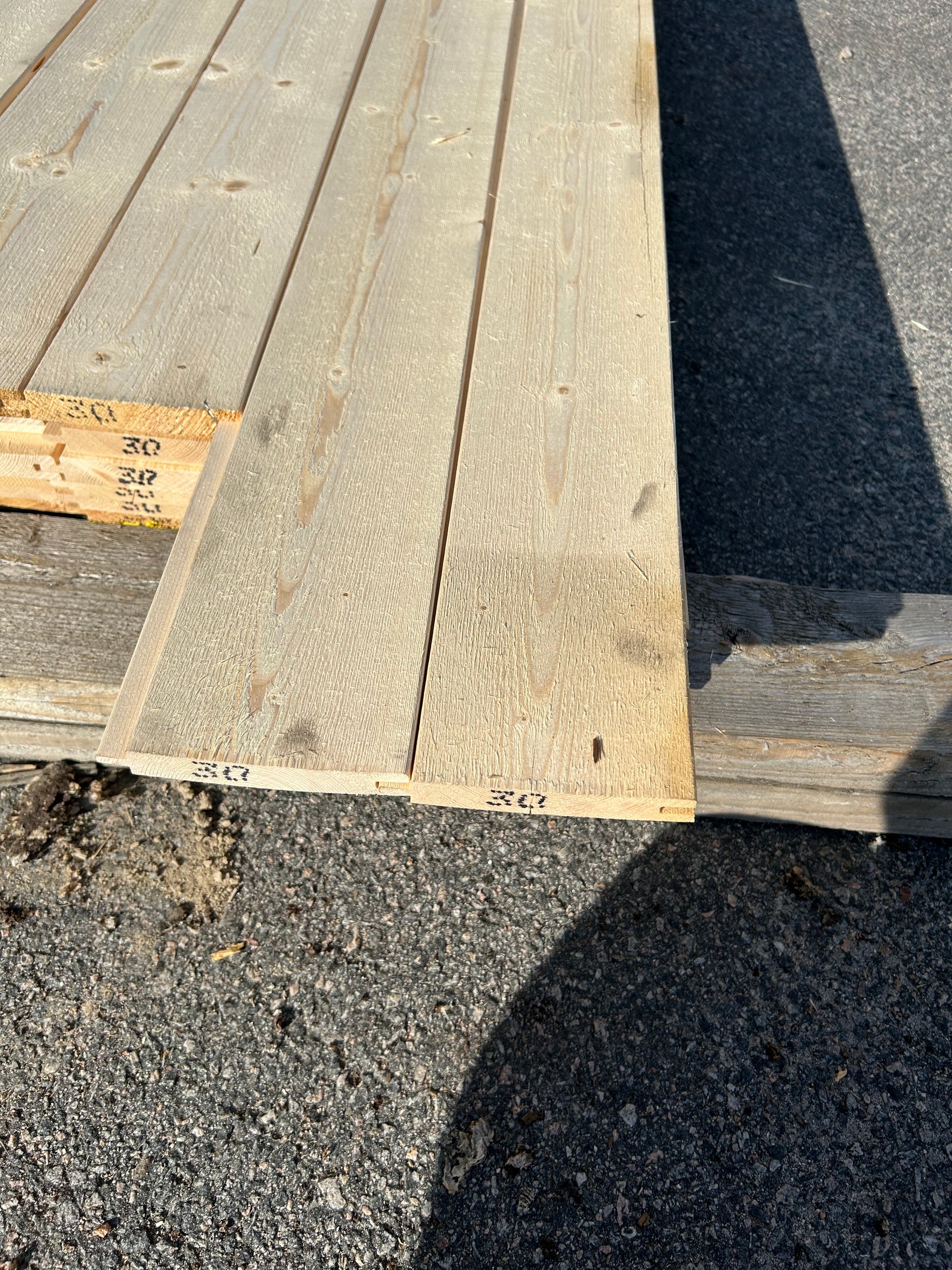 Parti Spontad Ytterpanel 22×145 mm 3,00 m 49 st Gran