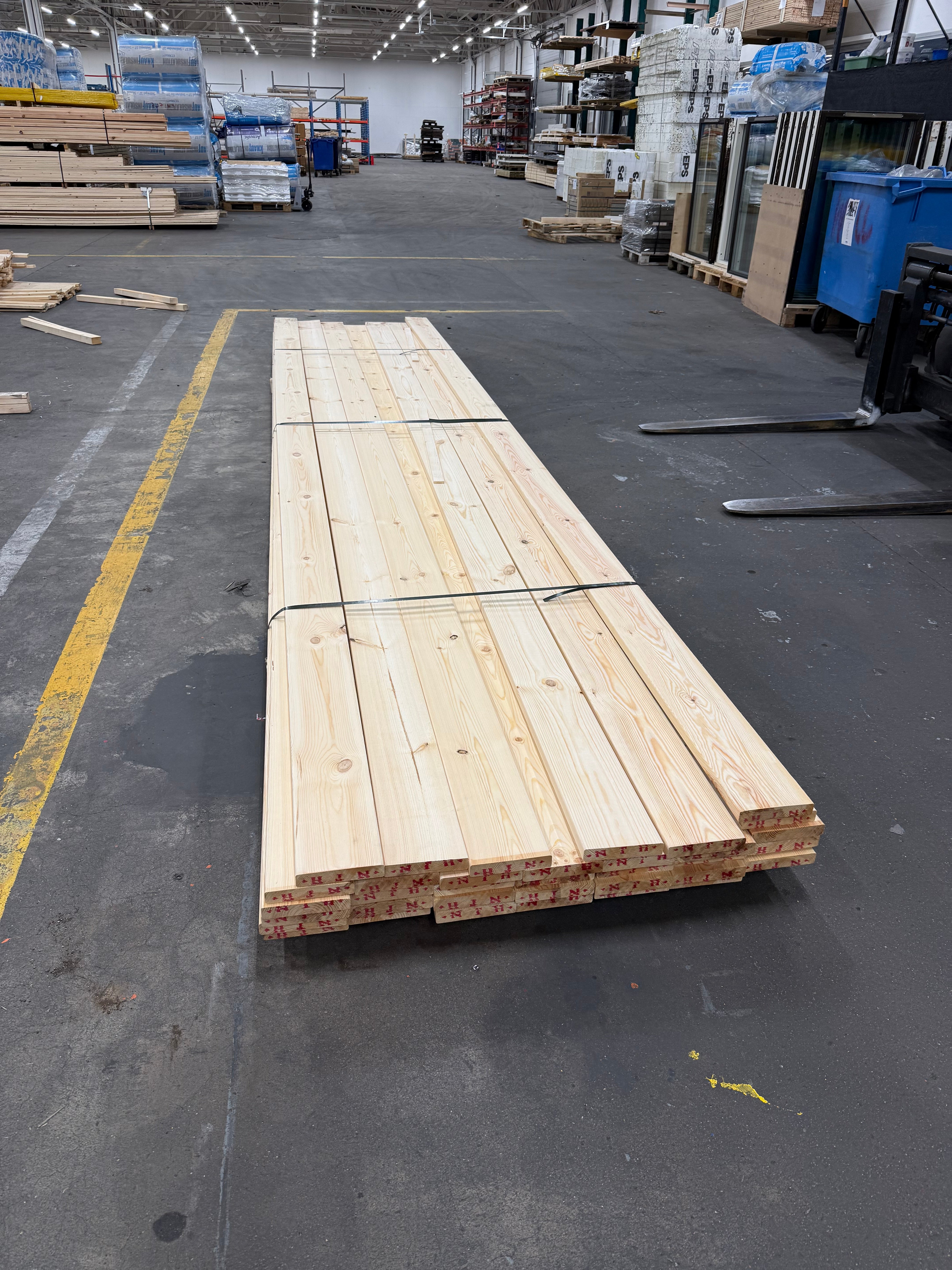 Paket Hyvlade Brädor 27x145mm 5.10m-36st (Furu) B- sortering