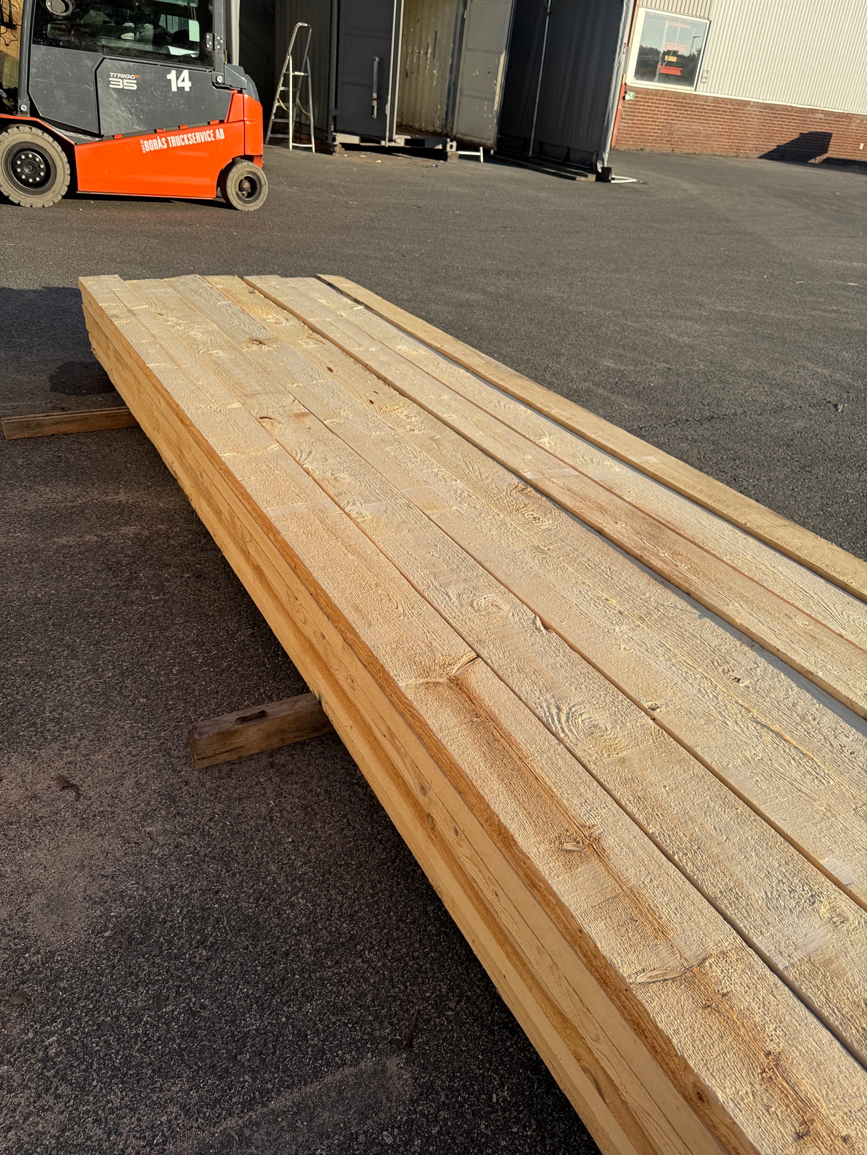 Paket Ohyvlade Reglar 50x150mm (4,20-5,40m) 42st Gran
