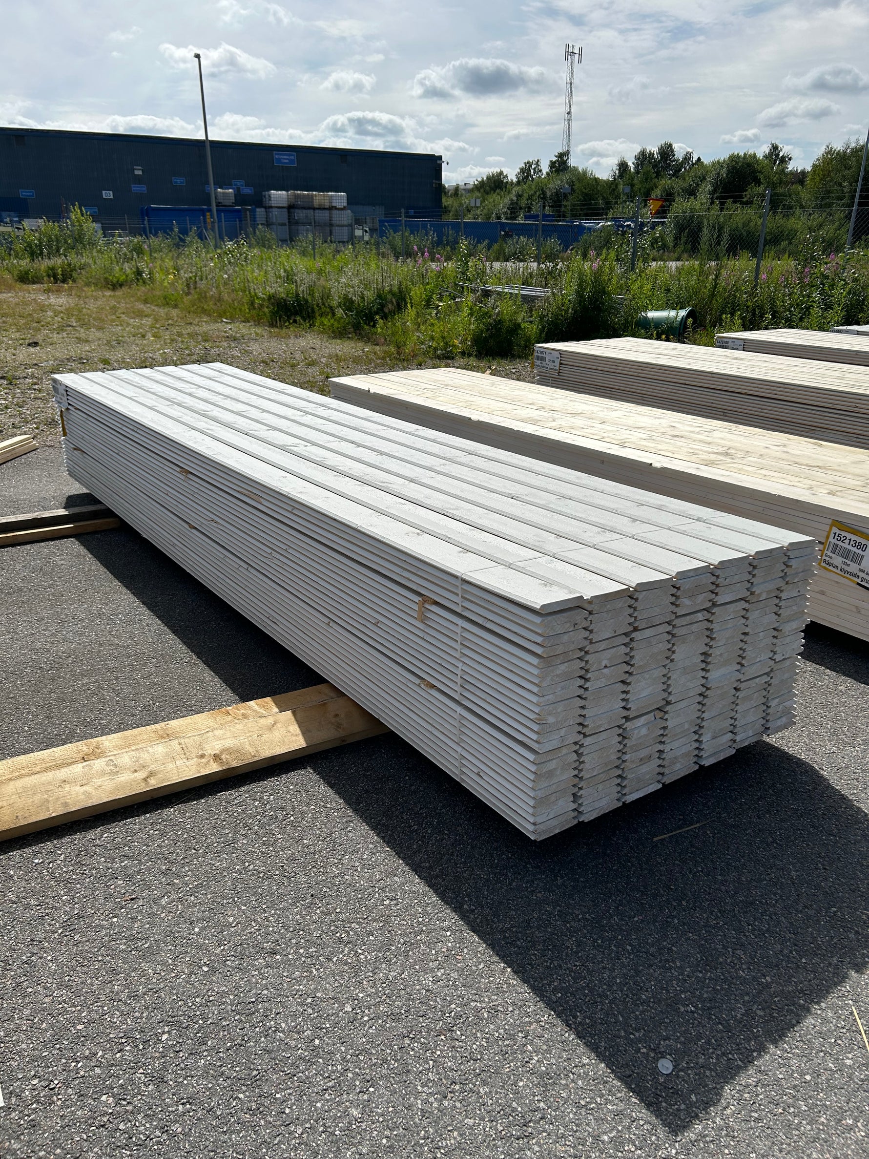 Paket Dubbelfas Halvspont 22x145mm 4,20m 175st Mellanstruken