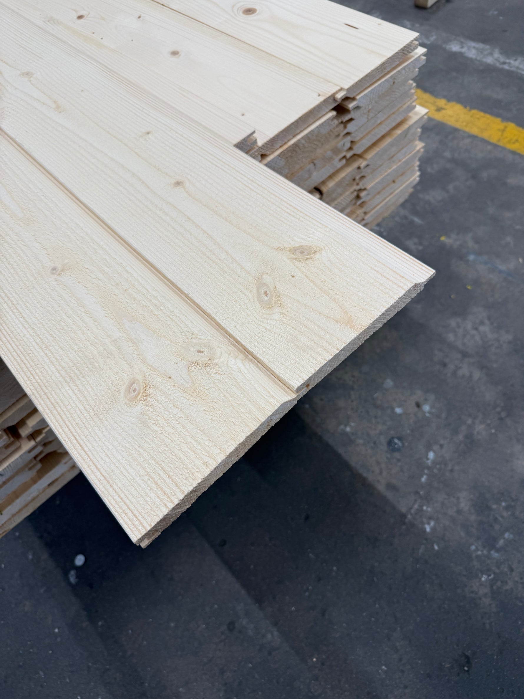 Paket Spontpanel 21x170mm 4.80m 90st (Obehandlad) - Spirec
