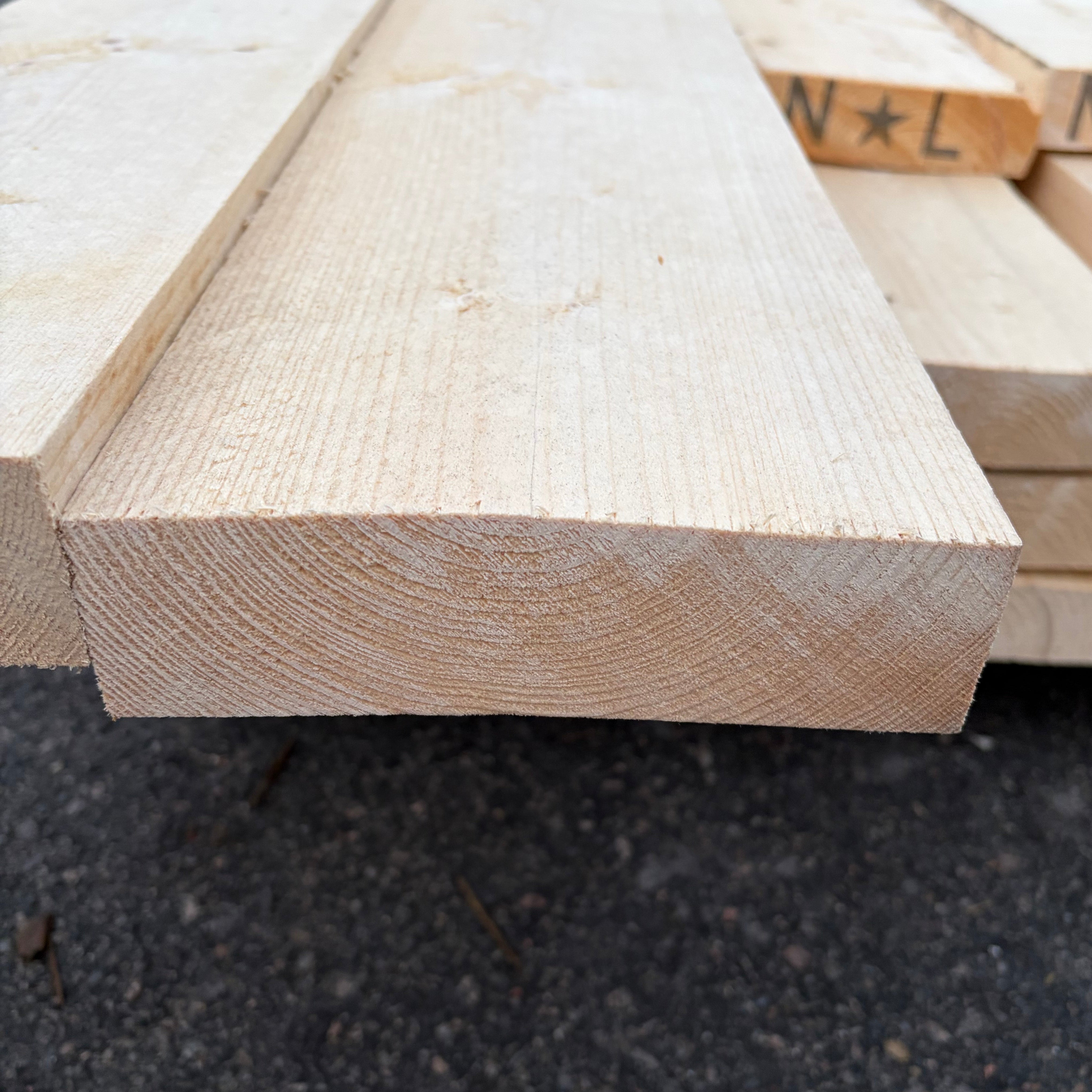 Paket Ohyvlade Reglar 47x175mm, 32st 4.2–5.4m