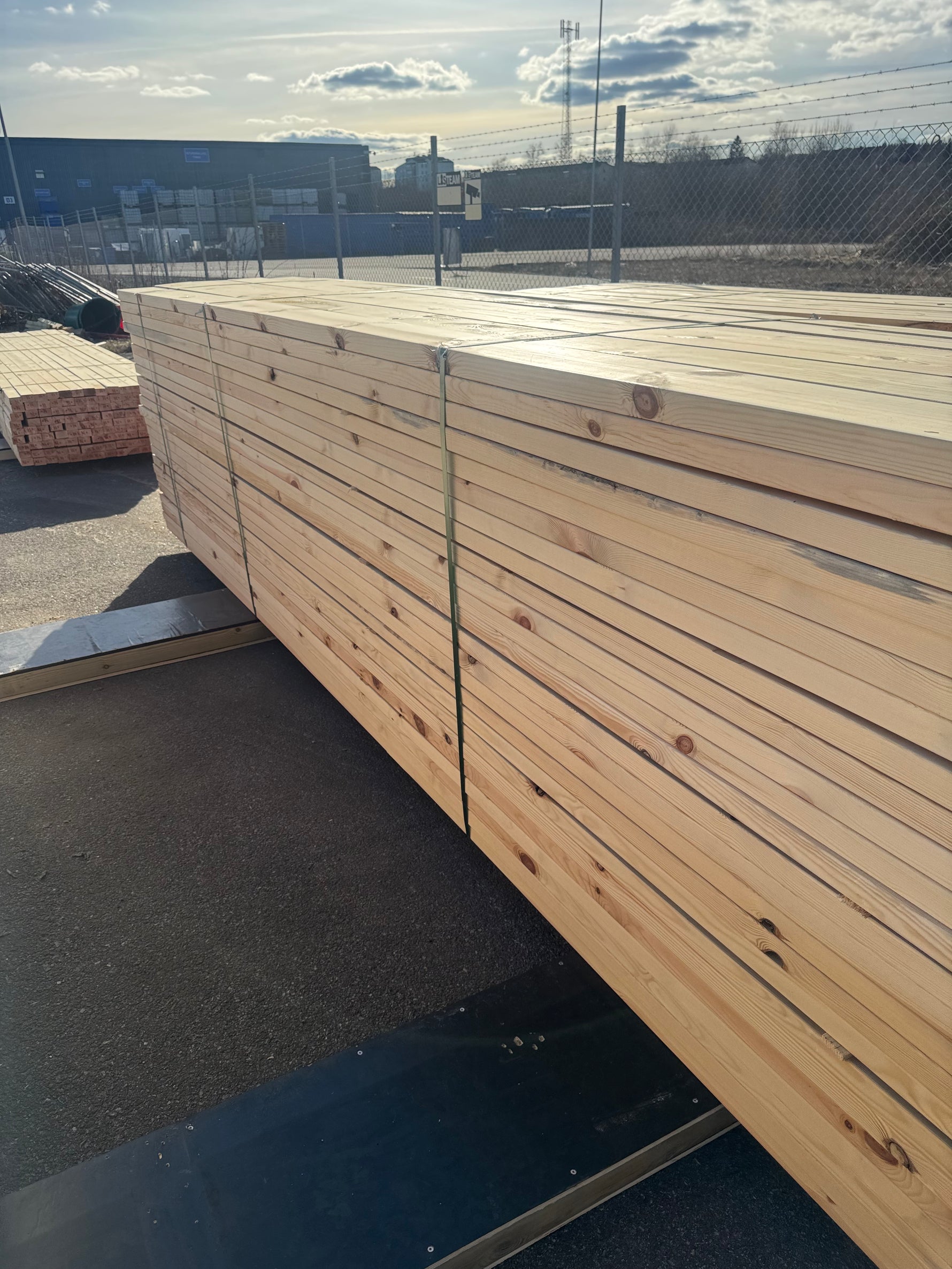 Paket Reglar 45x170 mm – 144 st (4,80 m, furu)