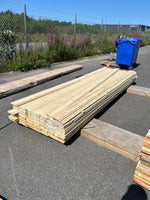 Paket Enkelfas Halvspont 22x145mm 3.30m 80st Obehandlad