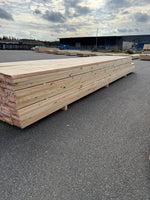 Paket Hyvlade Furu Brädor 36x148mm 4,80–5,40m – 105st (Andra sortering)