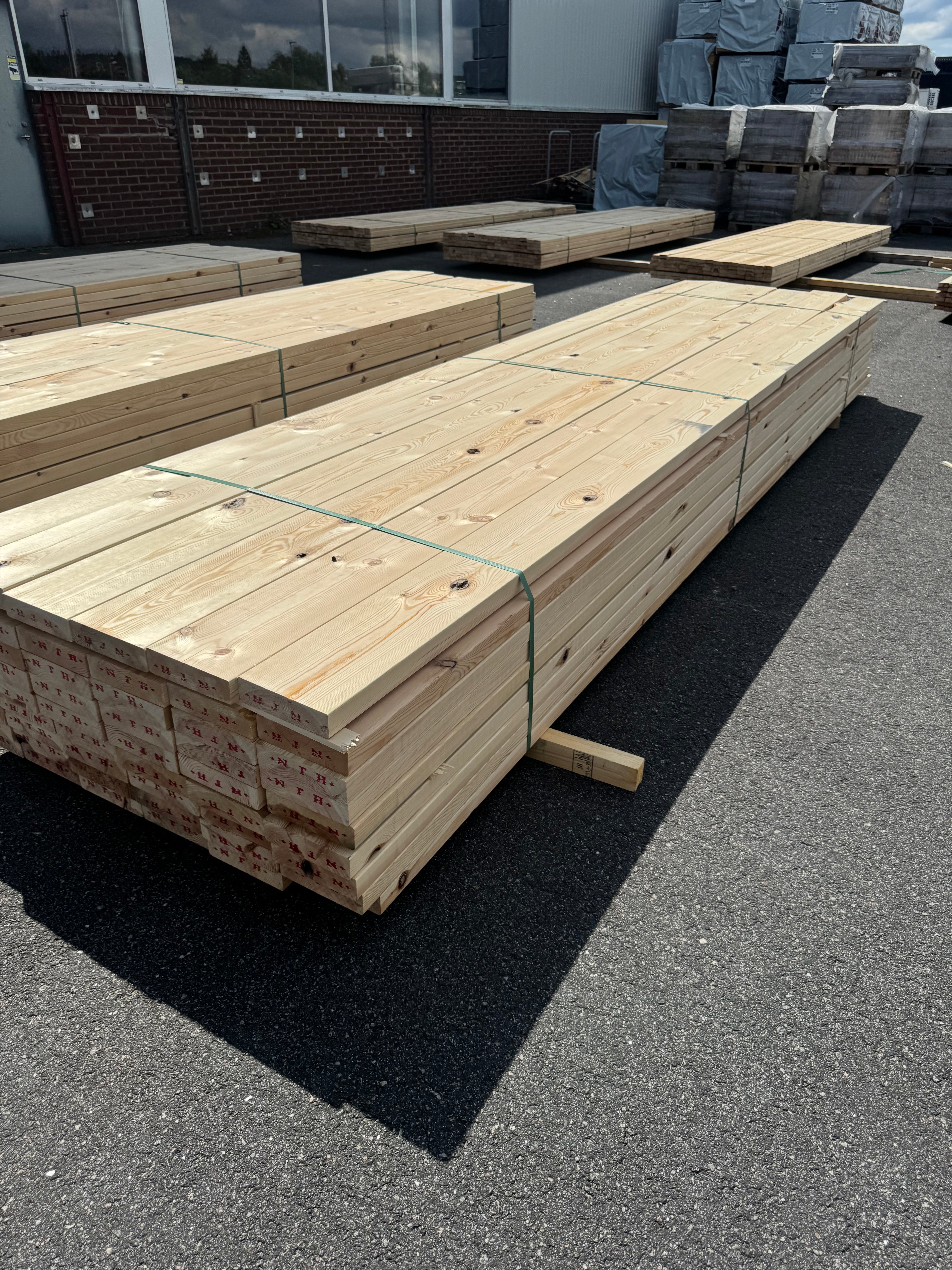 Paket Reglar 45x170 – 54 st (4,20 m, furu)
