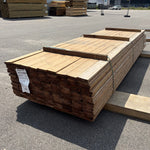 Paket Brunimpregnerad Trall 28x120 Rillad, 144st 4,20m