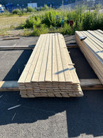 Paket Ytterpanel Dubbelfas Fals 22x120mm, 80st 3.60m- Väderbitet