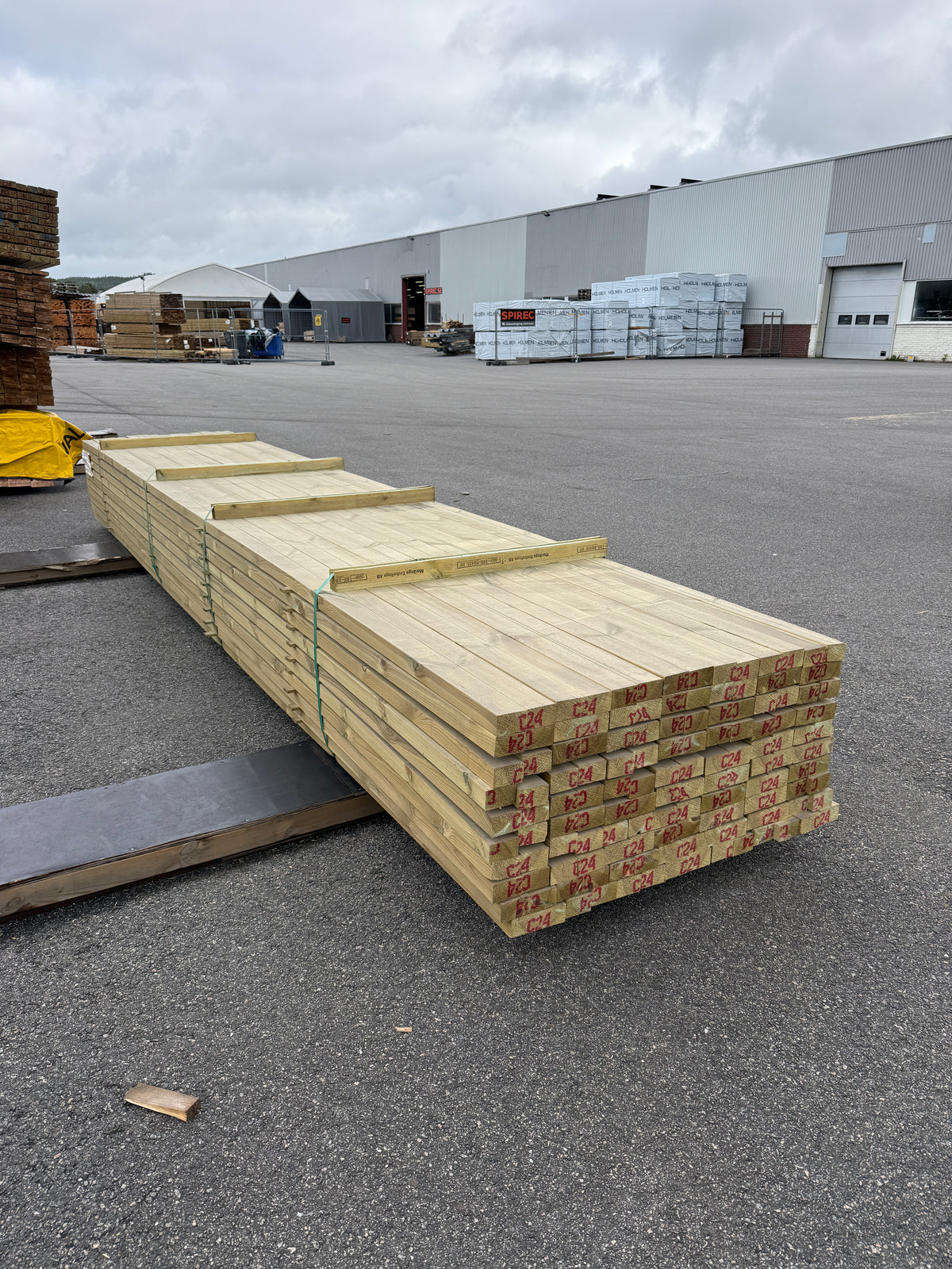 Paket Tryckimpregnerade Reglar 45x70mm, 140st 5,40m