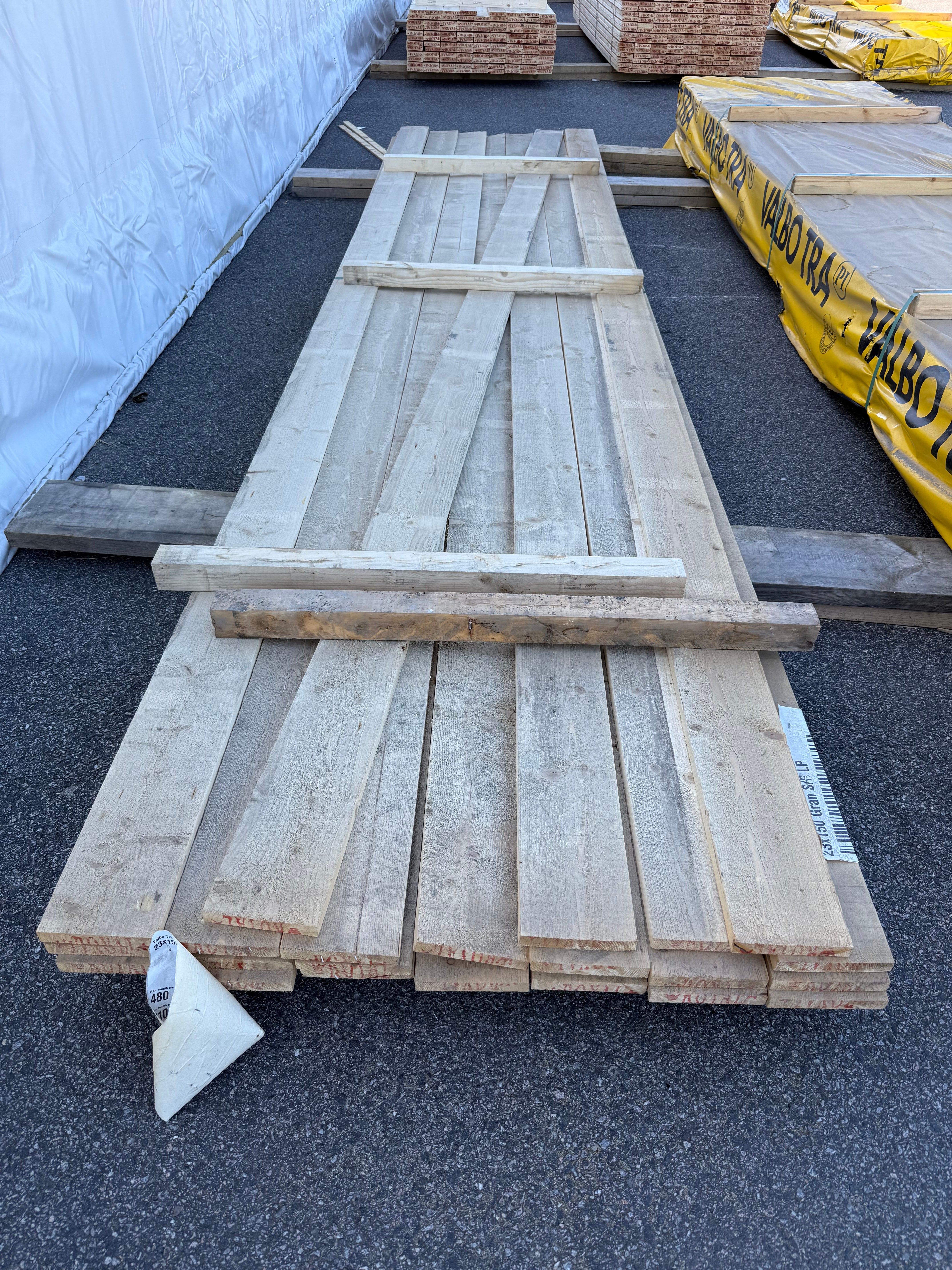 Paket 23x150mm 4.80m 23st