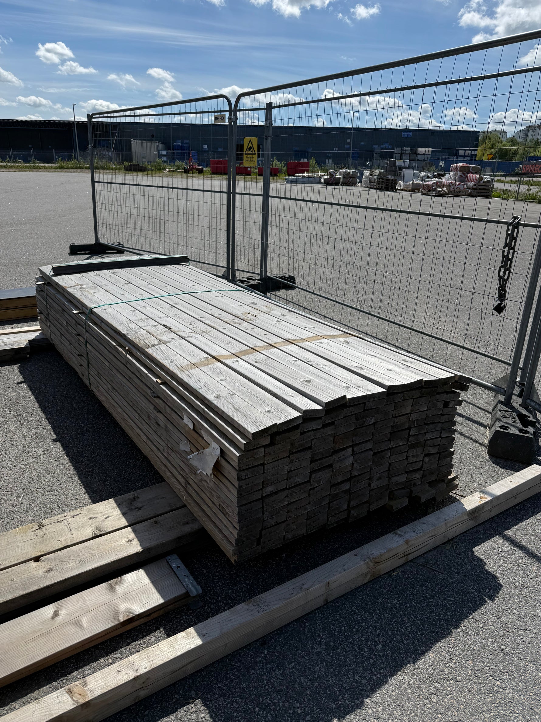 Paket Tryckimpregnerad Trall 28x95mm, 176st 3.0m (Väderbitet)