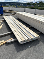 Paket Dubbelfas Halvspont 22x120mm 4,80m 42st Grundmålad