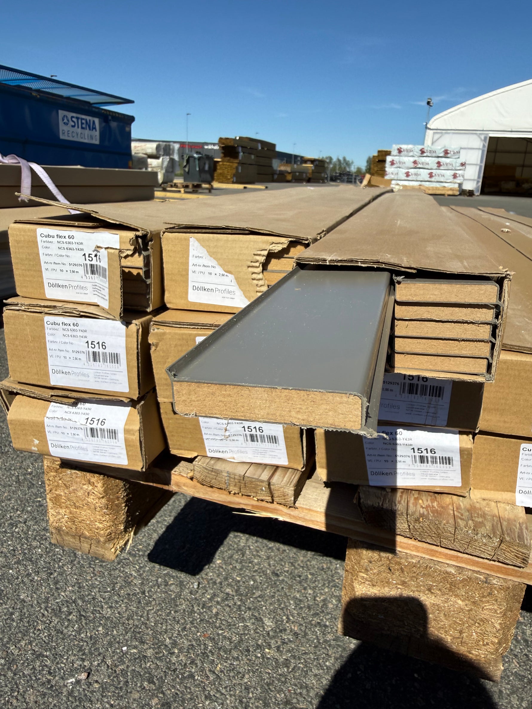 Parti- (Sockel Cubu Flex 60) - 160st 2.50m, 12x56mm