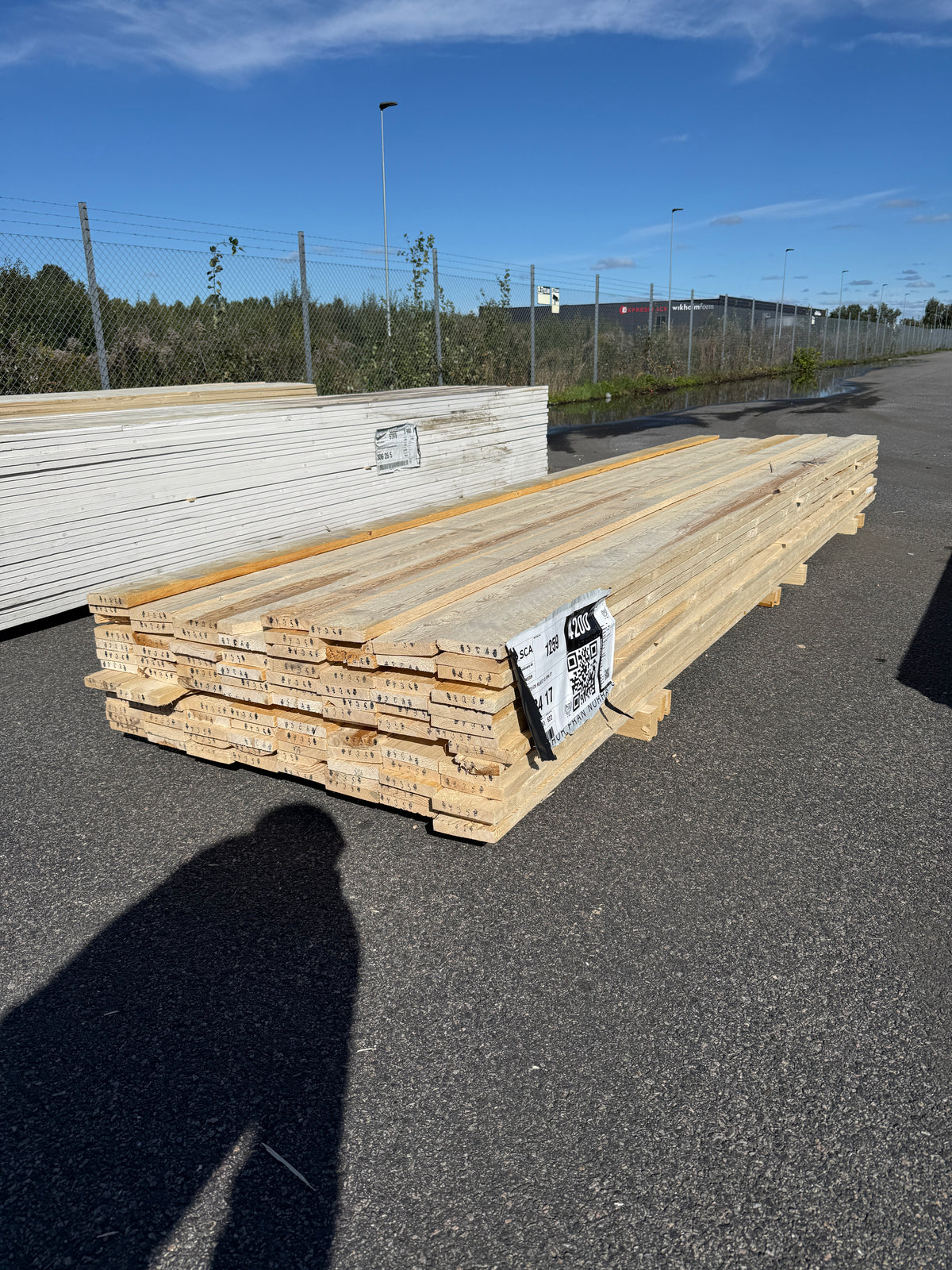 Paket Råsågade Brädor 22x125mm 4,20m 100st