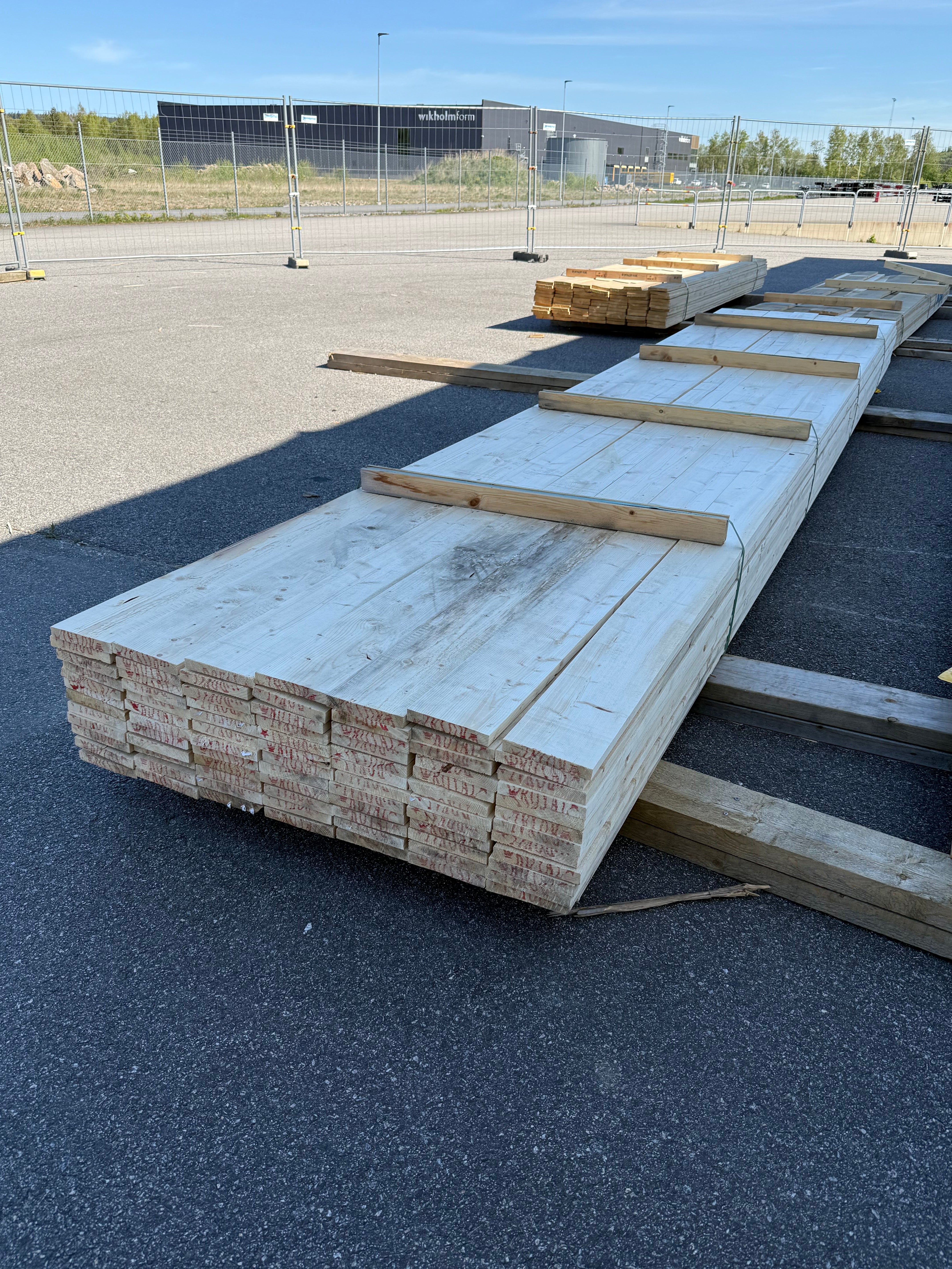 Paket Finsågade Brädor 22x145mm 5.40m 84st