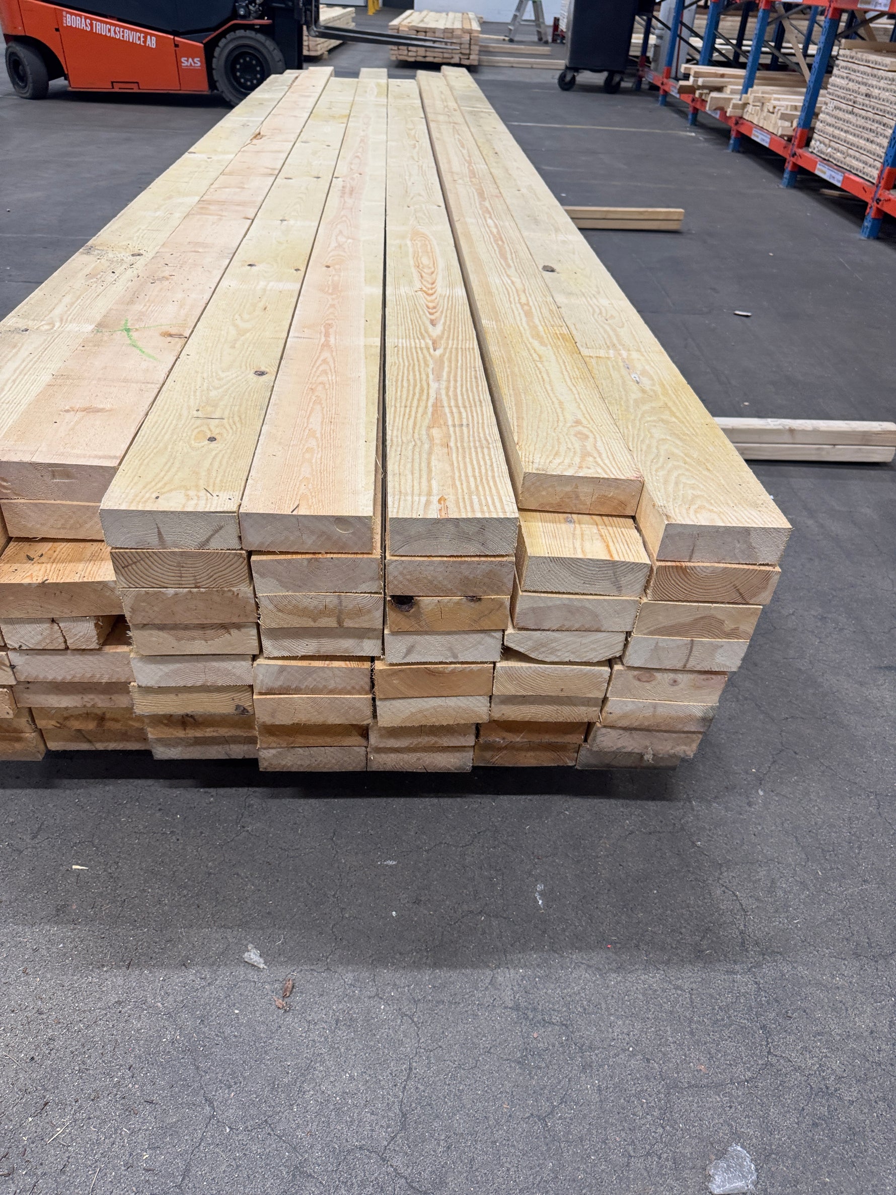 Paket Ohyvlade Reglar 50x150mm (4,20-5,40m) 56st- Furu