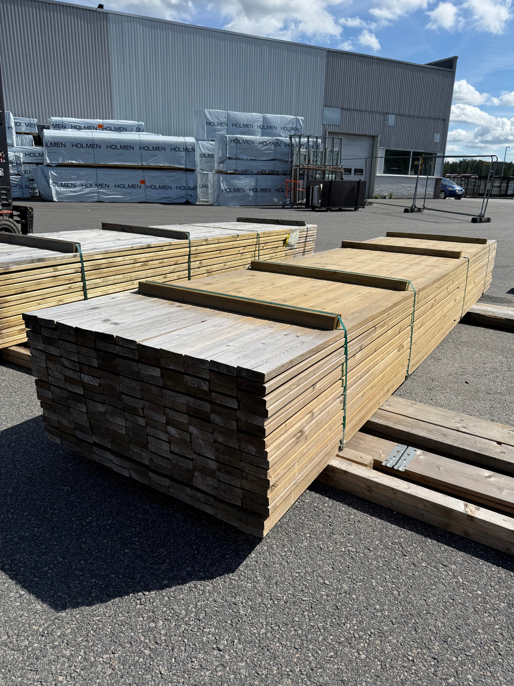 Paket Tryckimpregnerad Trall 28x95mm, 176st 4.80m
