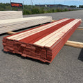 Paket Finsågade Brädor 22x95mm, 120st 5.10m (Slamfärg Röd)