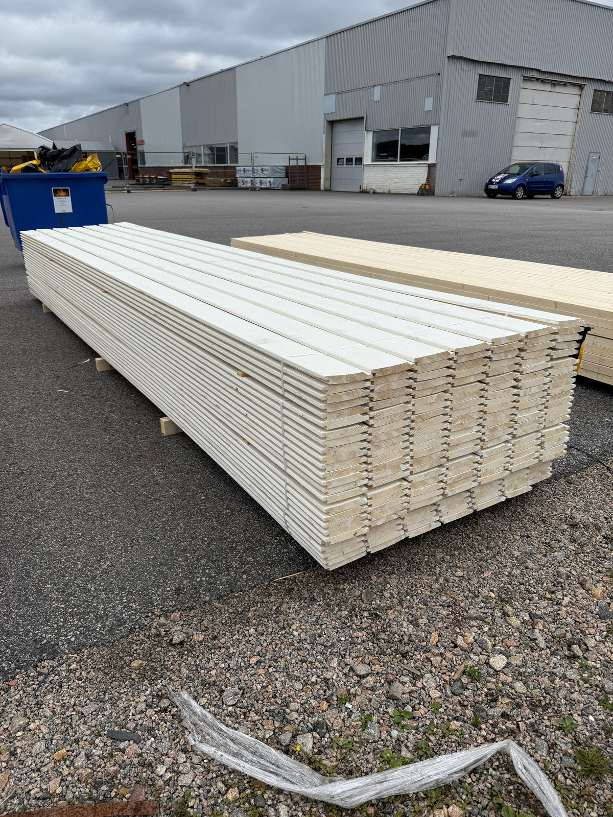 Paket Enkelfas Halvspont 22x145mm Mellanstruken- 5.10m 175st