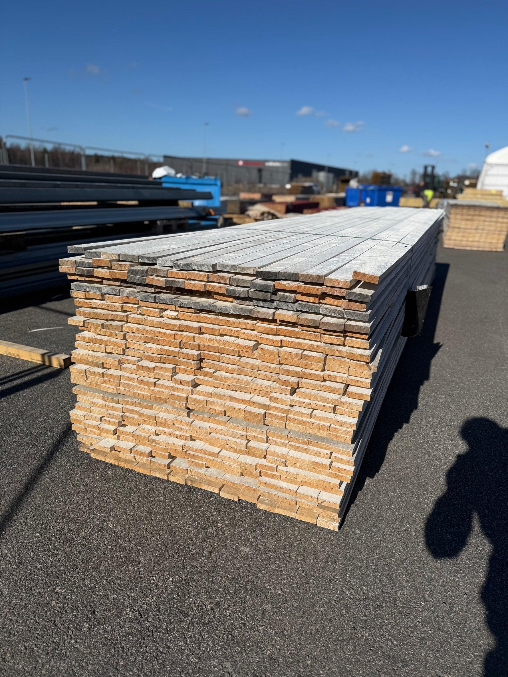 Paket Finsågad 22x70mm – 390 st 5,40 m Vit Grund - Spirec