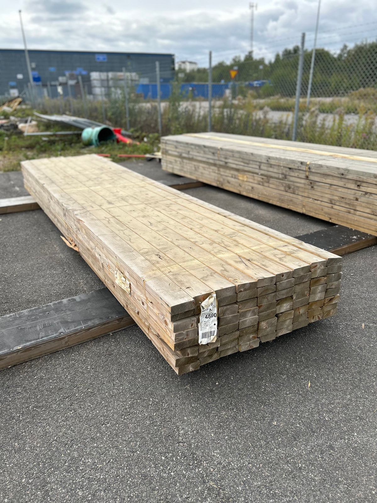 Paket Tryckimpregnerade Reglar 45x120mm 4,80m 72st