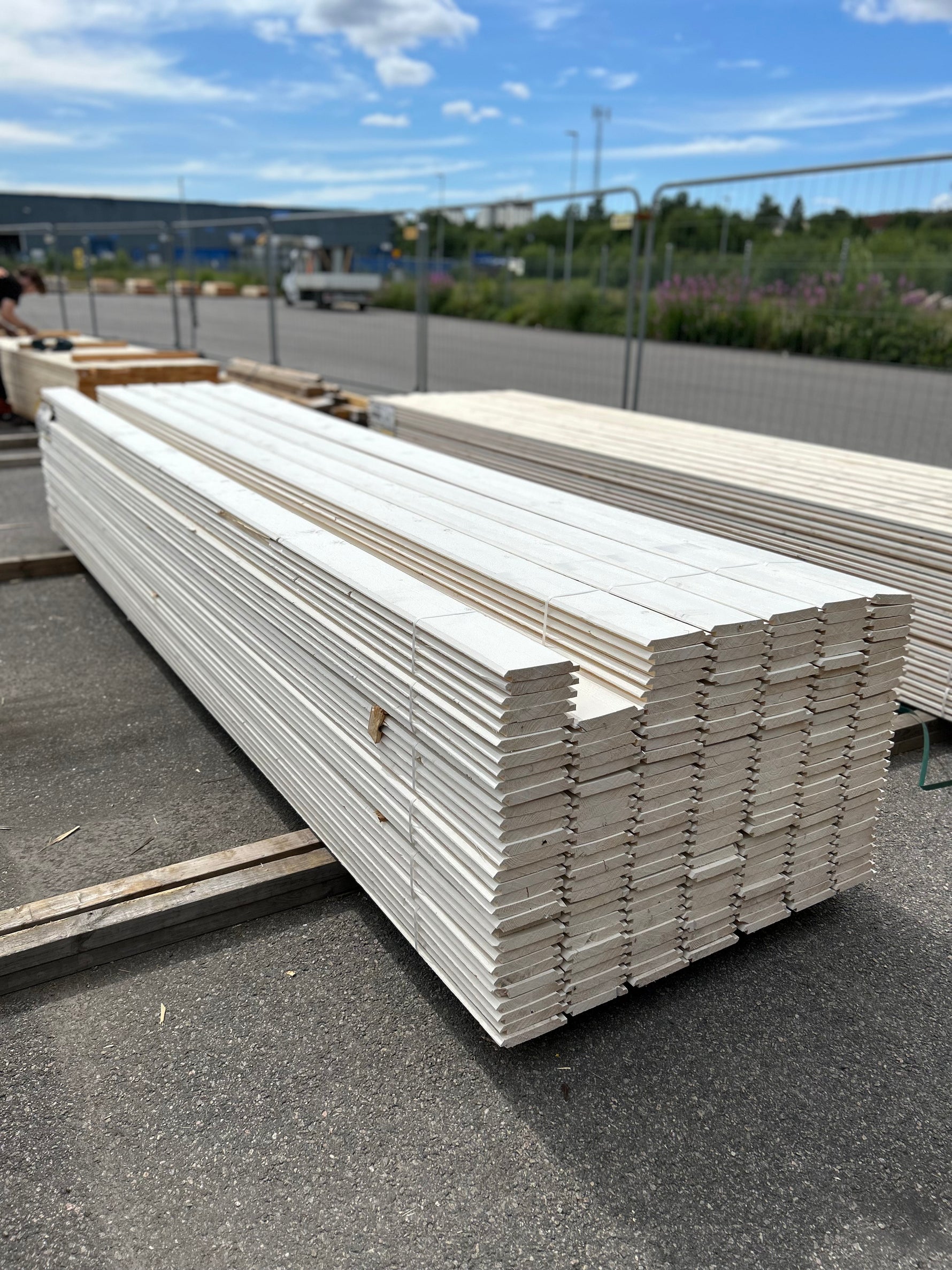Paket Dubbelfas Halvspont 22x145mm 4,20m 205st Mellanstruken