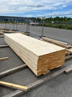 Paket Finsågade Brädor 28x120mm 3,90m 171st Obehandlade