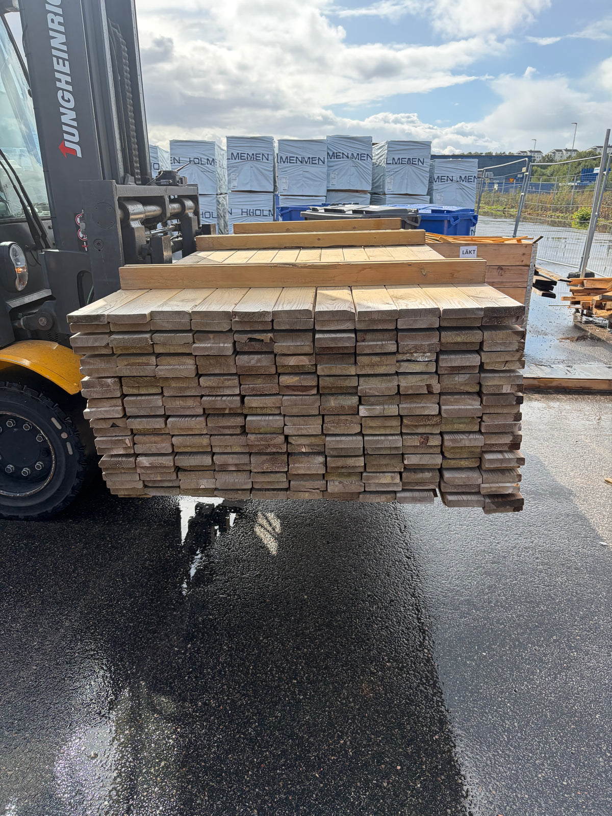 Paket Tryckimpregnerad Trall 22x95 mm – 3,00 m 220 st