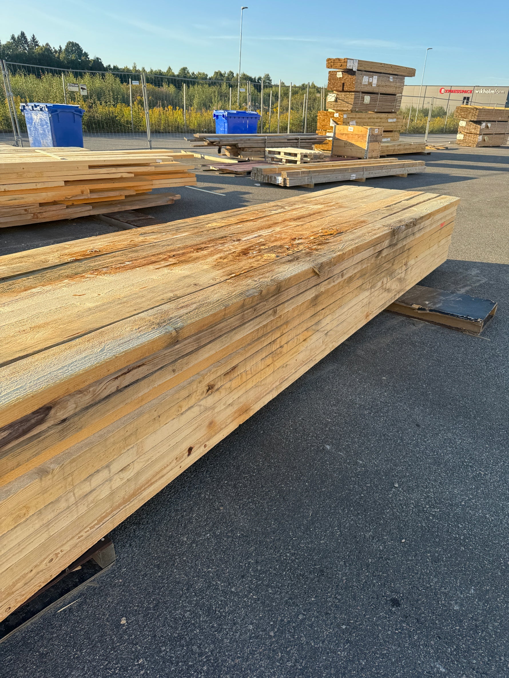 Paket Ohyvlade Reglar 50x150mm 4,00-5,40m 77st Gran