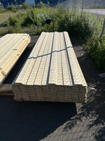 Paket Ytterpanel Dubbelfas Fals 22x120mm 3.60m 153st obh Väderbitet