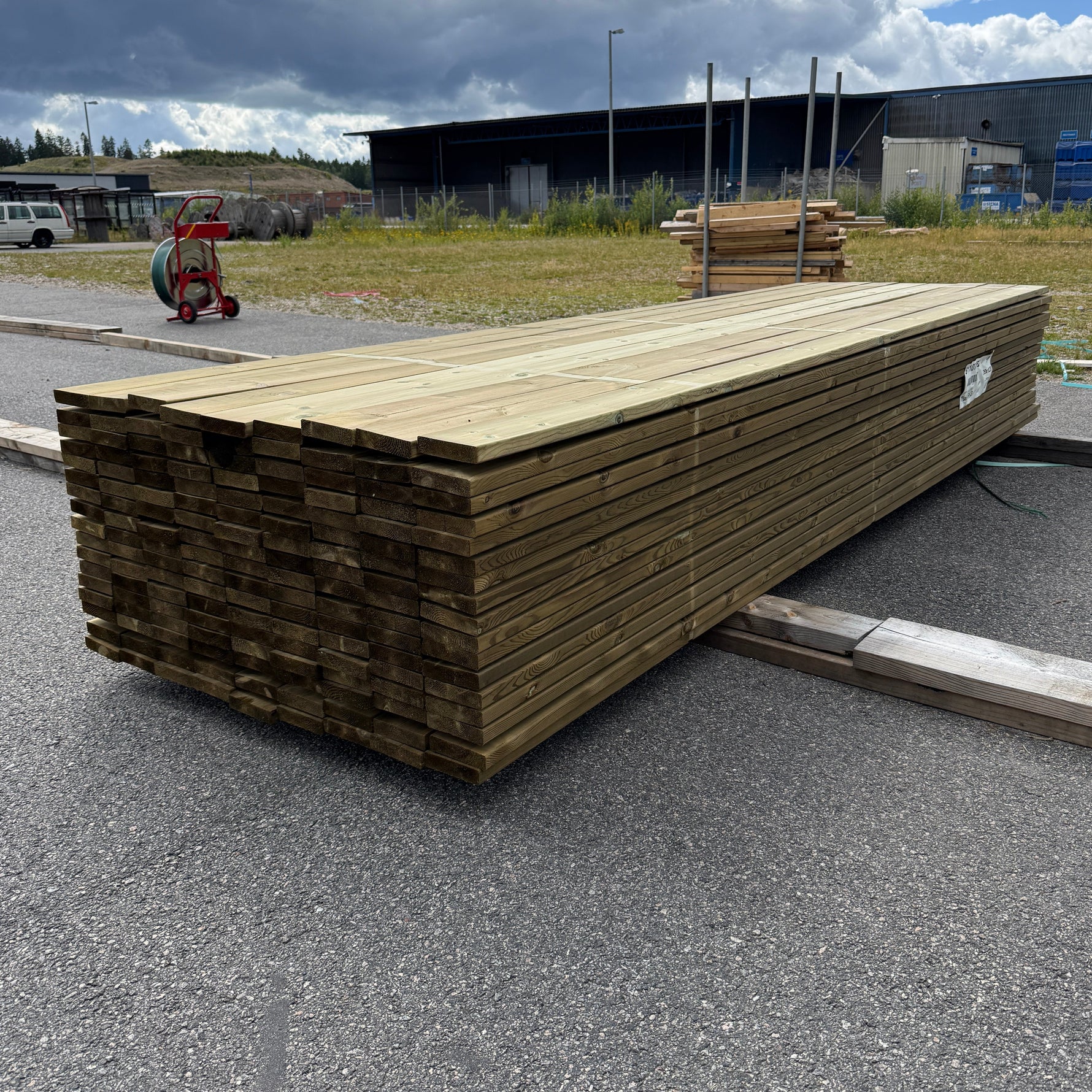 Paket Tryckimpregnerad Trall 28×120 mm, 153 st 3,60 m (G4-3)