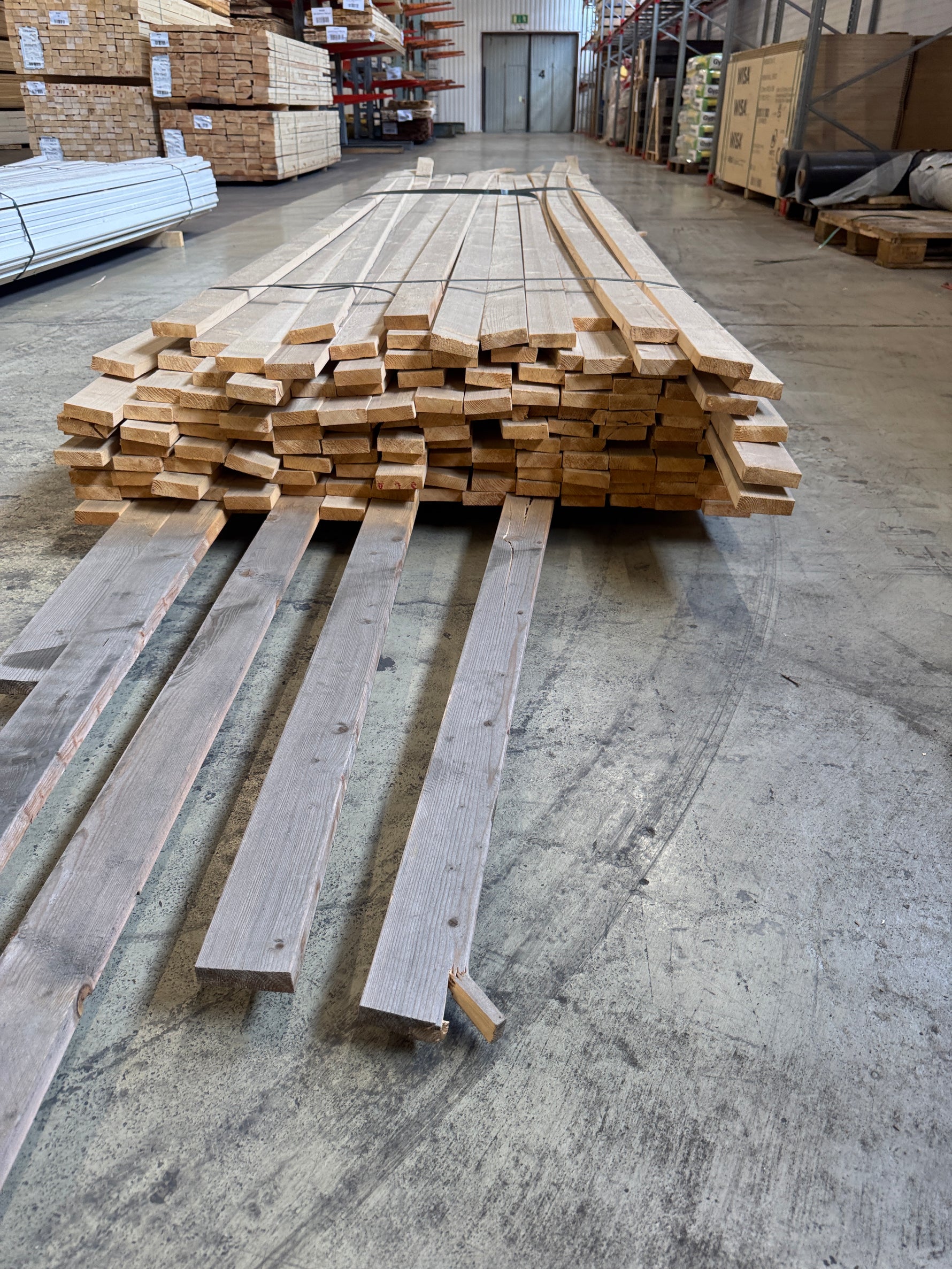 Paket Finsågad Panel 22x70mm – ca 130 st B-sortering