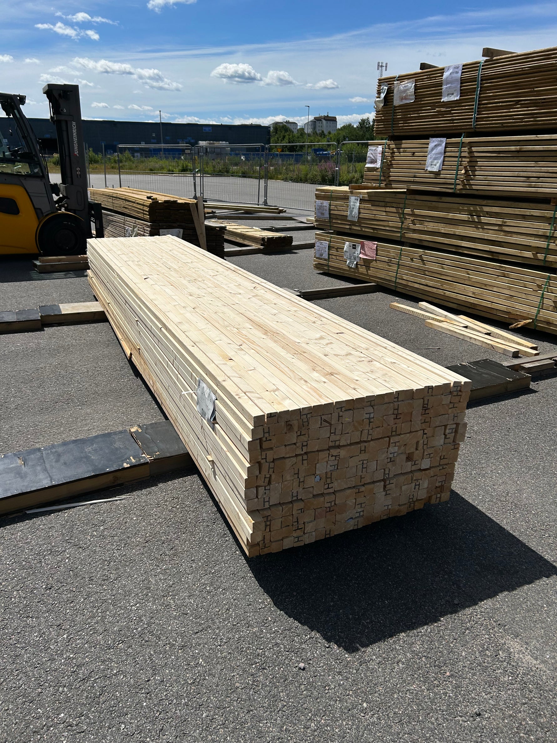 Paket Reglar 45x45 mm – 252 st (4,80–5,10 m, Gran)