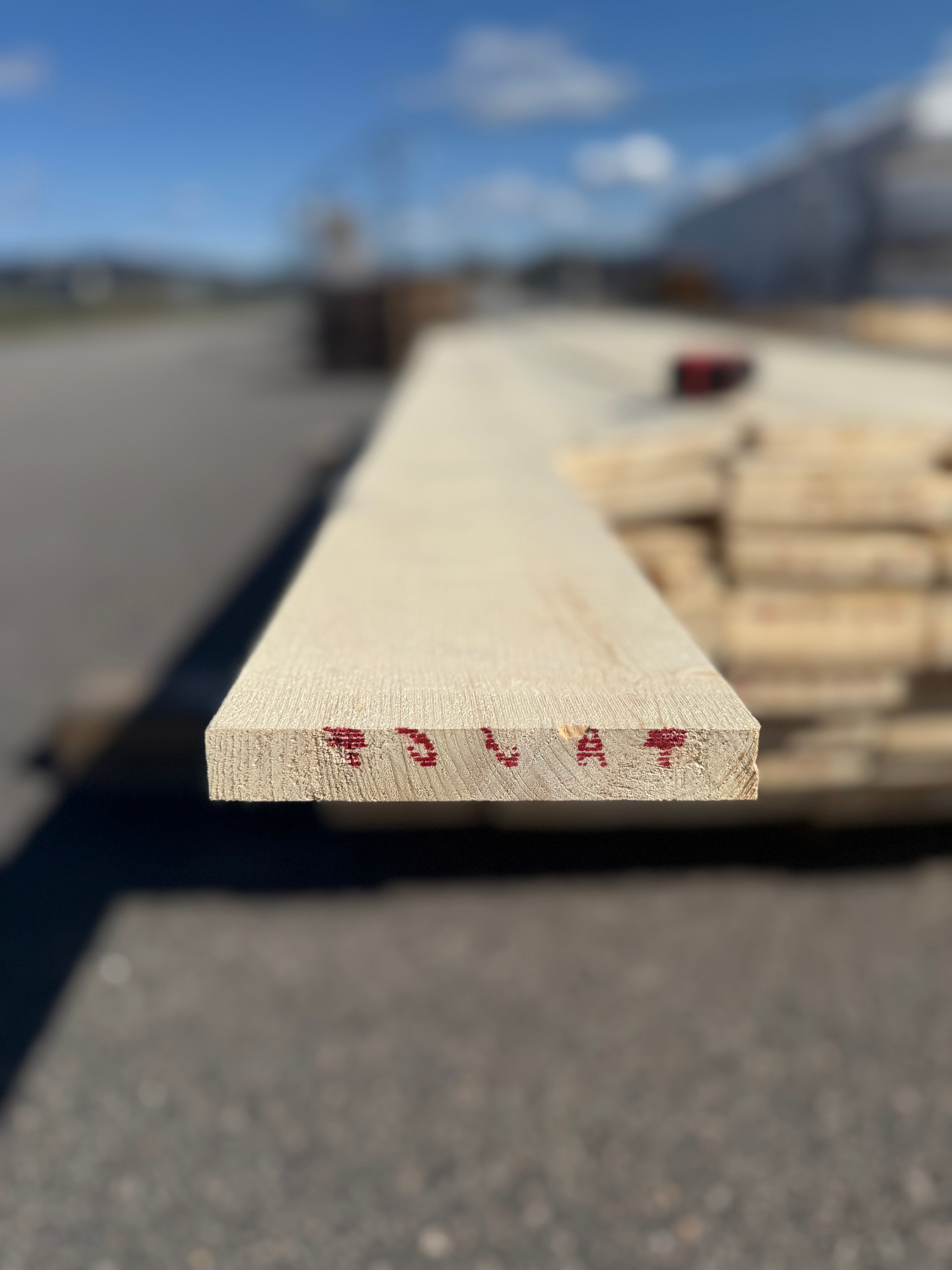 Paket Finsågad Panel 22x145mm 98st 3.60m – Andra sortering