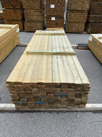 Paket Tryckimpregnerade Reglar 45x95mm 3.0m 121st NTR AB C24 vridet