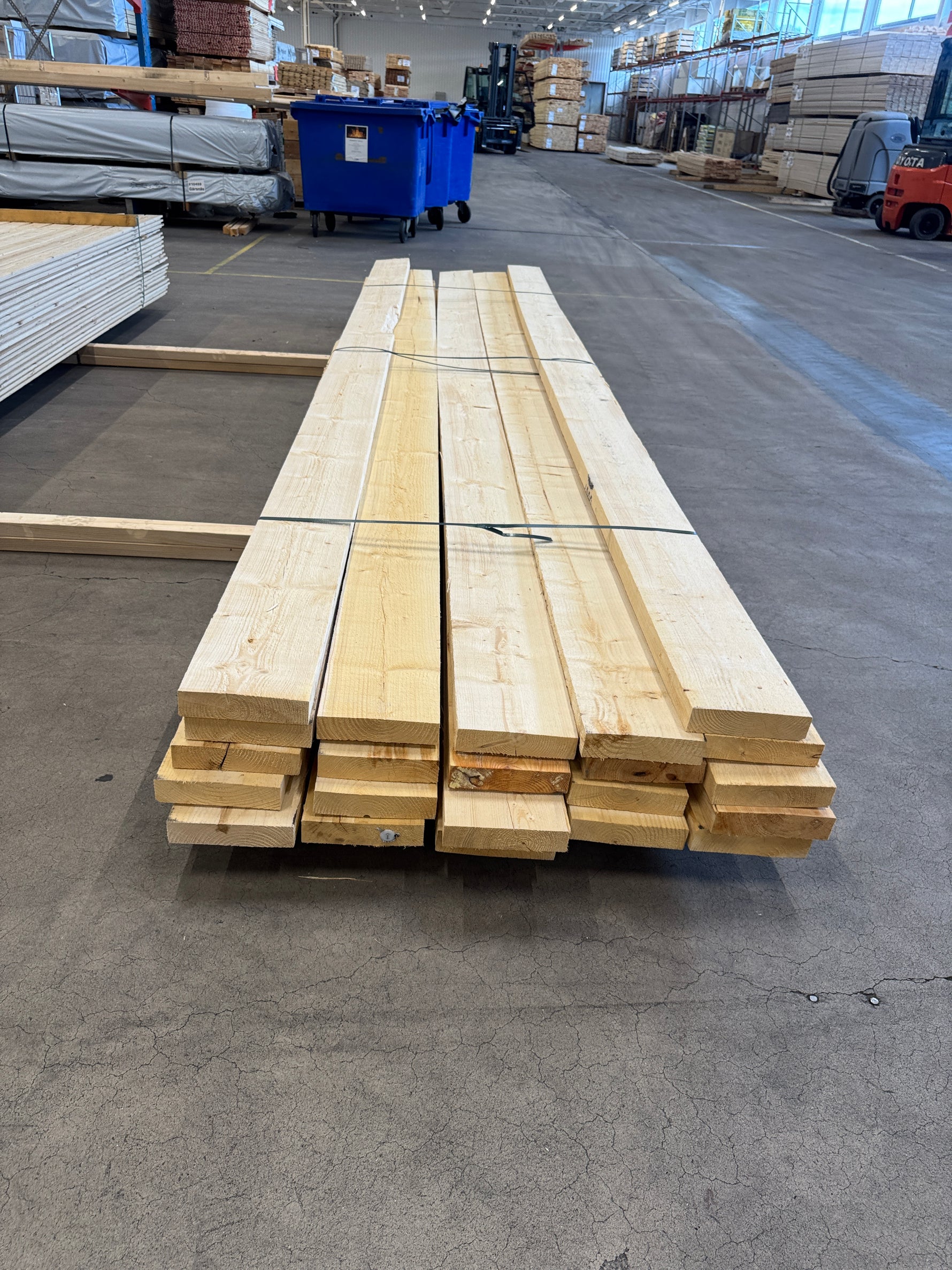Paket Reglar 47x200mm 4,80m – 22 st Utsorterade