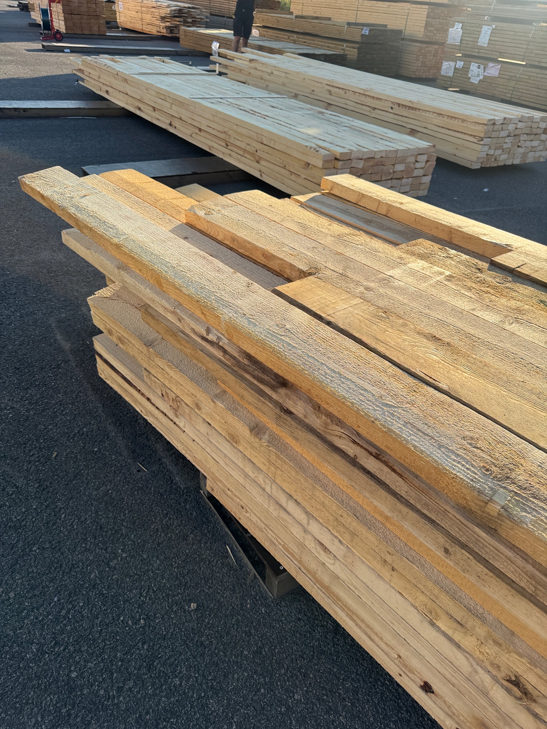 Paket Ohyvlade Reglar 50x150mm 4,00-5,40m 77st Gran