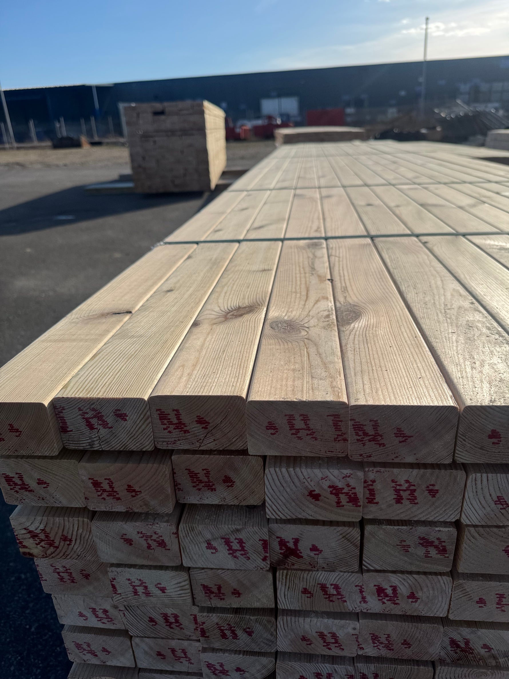 Paket Reglar 48x73 mm – 140 st (4,80 m, furu)