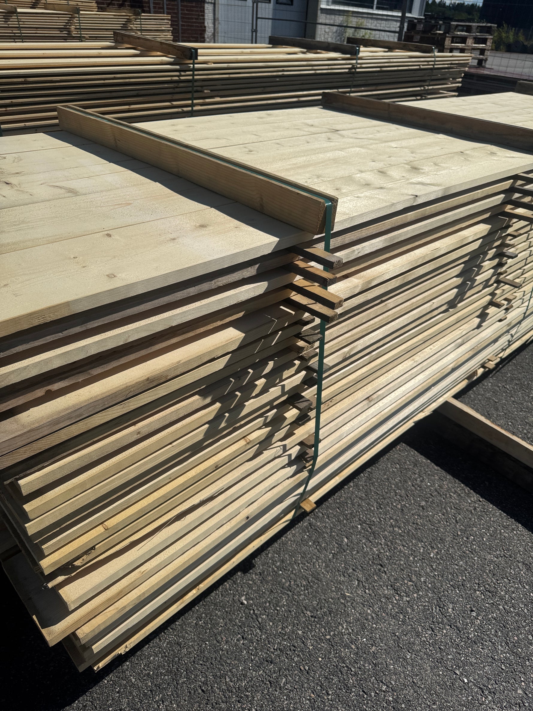 Paket Finsågade Brädor 22x195mm 5,40m 125st B-sortering