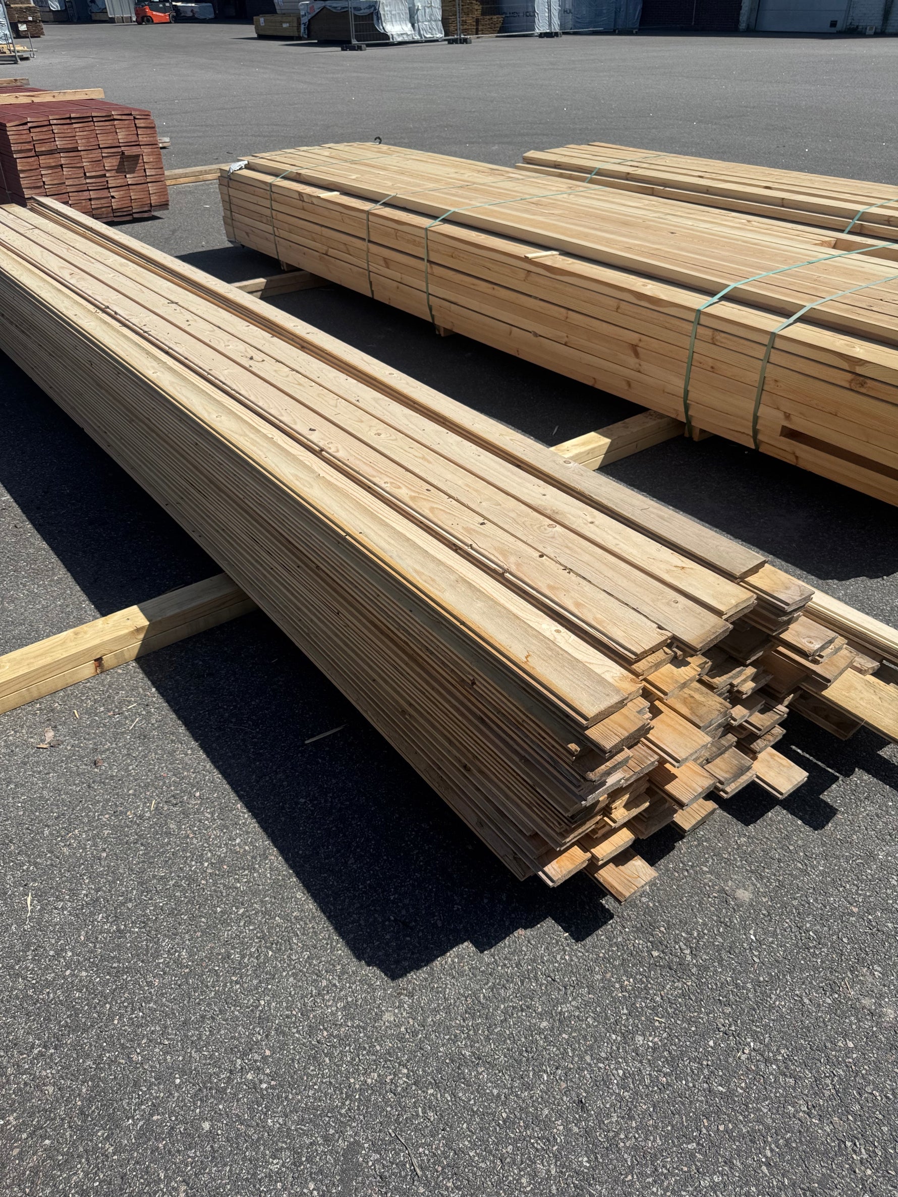 Paket Råspont 20x95 mm, 145 st 4,80 m
