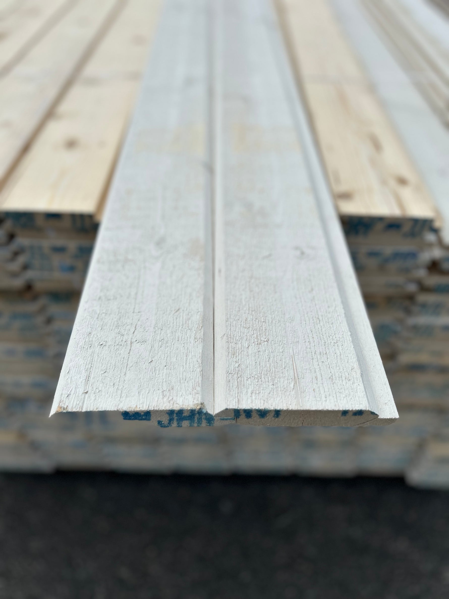 Paket Dubbelfas Halvspont 22x120mm 4,20m 225st Grundmålad